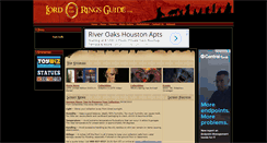 Desktop Screenshot of lordoftheringsguide.com